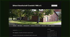 Desktop Screenshot of bg-coesfeld.de