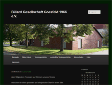 Tablet Screenshot of bg-coesfeld.de